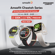 Đồng hồ thông minh Amazfit Cheetah Round Màn hình AMOLED 1
