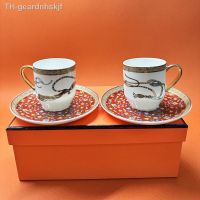 【hot】◙  style catering bone china cup multi-style simple ceramic coffee and saucer dish with set 2 box