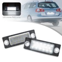 สำหรับ Vw Mk5กอล์ฟ Plus Passat B6 Wagon B5.5 3c Touran Mk1 Jetta Mk512v Led หมายเลขป้ายทะเบียนรถ Canbus ไม่มีข้อผิดพลาดแต่งรถ