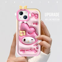 เคสโทรศัพท์พร้อมสำหรับ Xiaomi Redmi 12การ์ตูนน่ารัก Kuro Melody Pocha Po Pur เคสโทรศัพท์มีลายเคสโทรศัพท์มอนสเตอร์เปลือกเลนส์โทรศัพท์นุ่มเคสโทรศัพท์มือถือกันกระแทกฝาครอบป้องกัน