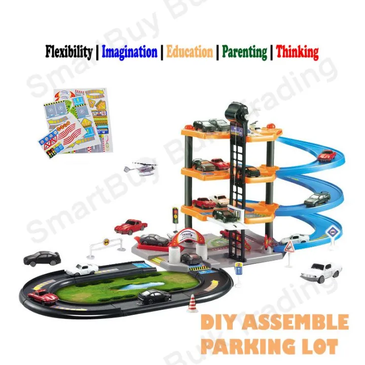 car parking toy set