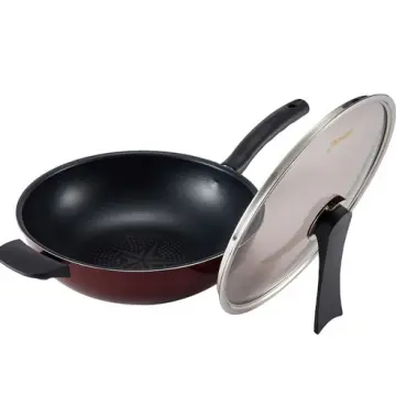 3D Diamond Coating Nonstick Wok Frying Pan 13/32cm Made in Korea