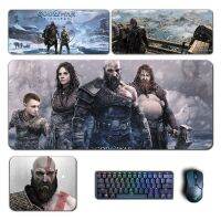 Gaming God of War Ragnarok Large Mouse Pad Kratos Atreus Mousepad Computer Laptop Gamer Pad PC PS5 Gaming Accessories Desk Mats