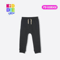 KiddeeCrew กางเกงJOCKERเด็กผู้ชายสีเทาดำGray black pants  เหมาะสำหรับอายุแรกเกิด-2 ปี