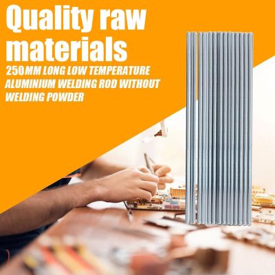 Low Temperature Easy Melt Aluminum Welding Rods Universal Silver Welding Rod 50PCS Cored Wire Rod No Need Solder Powder Weld Bar