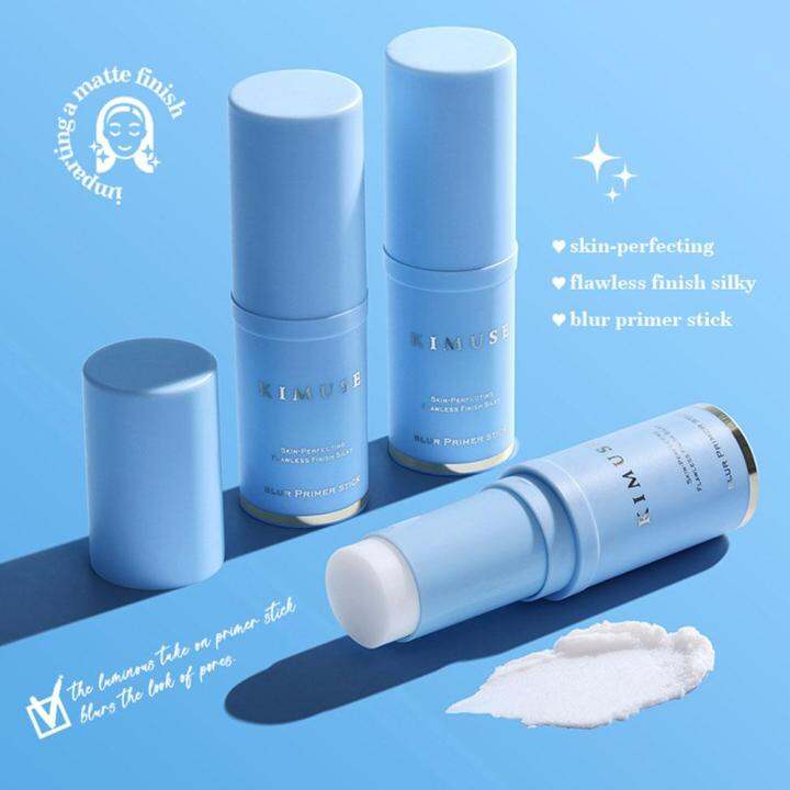 KIMUSE Fashion Girls Invisible Pore Primer Stick Isolation Stick Before ...