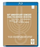 Israel Philharmonic 60th anniversary concert palman / Shaham / Mehta / Barenboim 25g