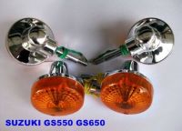 SUZUKI GS550 GS650 GS750 GS850 TURN SIGNAL SET “4 PCS” PLASTIC BODY  #ไฟเลี้ยว ตัวพลาสติก ไฟเลี้ยวหน้าหลัง สินค้าคุณภาพดี