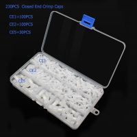 REALLY 230PCS/Set CE1 CE2  100pcs Closed End Crimp Caps Electrical Wire Cable Terminals Connectors Set AWG 12-10 16-14 22-16 Electrical Circuitry Part