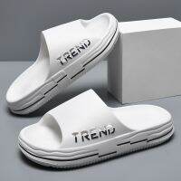 Mens Non-Slip EVA Platform Slides Comfortable Soft Sole Cloud Slides For Indoor Outdoor Bathroom Beach Summer Slippers