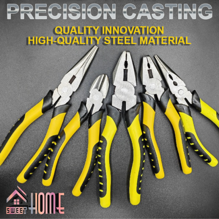 6 Inches Heavy Duty Pliers Tool set Long Nose Pliers Set Heavy Duty