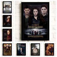 Twilight Film TV ภาพยนตร์คุณภาพ Wall Art Home Decor ภาพวาดผ้าใบ Nordic ตกแต่งโรงแรม Bar Cafe Room โปสเตอร์-เหมาะสำหรับแฟนๆ Twilight Saga Liyanhong2