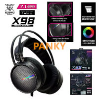 หูฟังเกมมิ่ง 7.1 NUBWO X98 หูฟังคอม Gaming headset USB Surround 7.1 รับประกัน 2 ปี