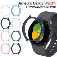 เคสนาฬิกาสำหรับ Samsung Galaxy Watch 5 40มม. 44มม. 5 Pro 45มม. ไม่มีปกป้องหน้าจอ PC กรอบเคสครอบปกป้อง