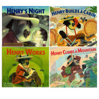 English original Henry buildings a cabin / night / Works Henry series 4 volumes co sale naturalist life experience psychological process picture book