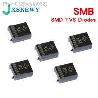 50Pcs SMD TVS Diode SMBJ5.0A SMBJ6.0A SMBJ6.5A SMBJ6.8A SMBJ7.0A SMBJ7.5A SMBJ8.0A SMBJ8.5A SMBJ10A SMBJ11A 600W 5V-440V SMB