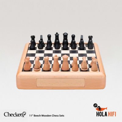 A&amp;A 11" Beech Wooden Chess Sets -  ชุดเกมกระดานหมากรุก