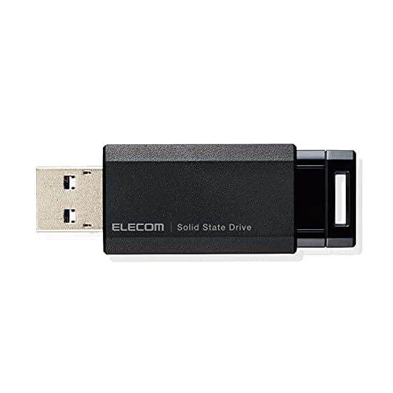 Elecom External SSD 500GB USB3.2 (Gen2) PS5/PS4 (Manufacturer's ...