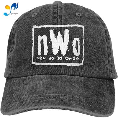 New World Order Mens NWO Wrestling Adjustable Unisex Hat Baseball Caps Black Gorras Hombre Snapback