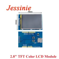 2.8" 2.8 Inch TFT Color LCD Touch Screen Display Module 320*240 ILI9341 Driver For Arduino UNO R3 Mega2560 Development Board