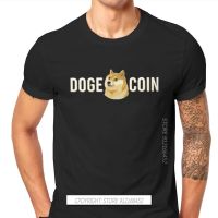 Harajuku Tshirt Dogecoin Cryptocurrency Miners Meme Streetwear Dog Coin T Shirt Male Unique Gift Men Tops Tees Funny Doge Coin