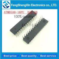 5pcs New ATMEGA8 ATMEGA8-16PU DIP-28 8-bit with 8K Bytes In-System Programmable Flash