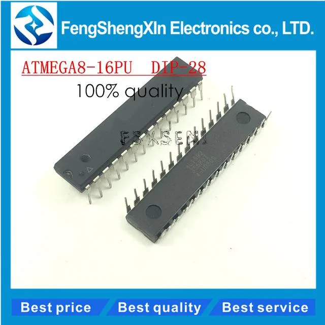 5pcs-new-atmega8-atmega8-16pu-dip-28-8-bit-with-8k-bytes-in-system-programmable-flash