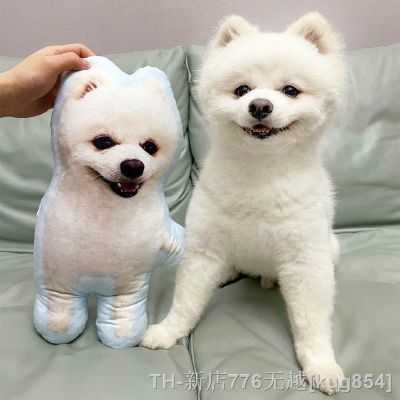♠ Personalized Photo DIY Pet Cushion Toys Dolls Stuffed Animal Pillow Custom Dog Cat Picture Cushion Christmas gifts Memorial gift