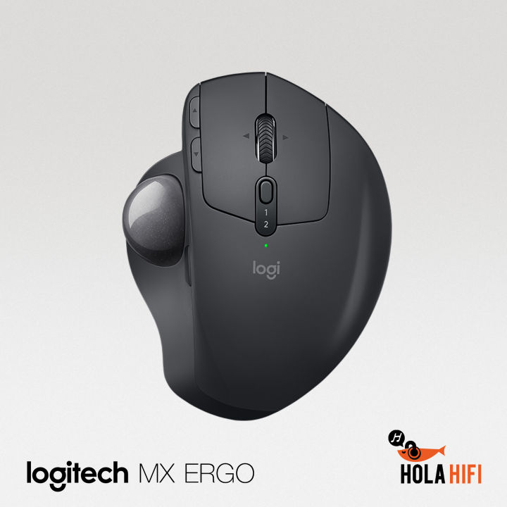 Logitech Mouse MX Ergo Wireless Trackball Advanced Ergonomic Design - เมาส์ไร้สาย รับประกัน 1ปี ของใหม่ พร้อมส่ง