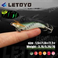 【DT】hot！ LETOYO Egi 1.5  1.8  2.2  Squid Jigs Search Artificial Hard Bait Hooks Sea Cuttlefish