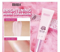 ออร่าไพรเมอร์ (ซอง) Mille brightening Aura Collagen 6g.**ของแท้ พร้อมส่ง