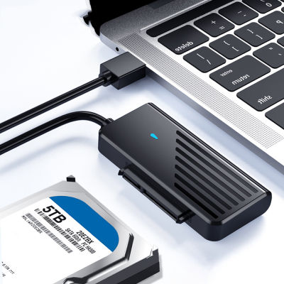 SATA เป็น USB ใหม่3.0ตัวแปลงสายเคเบิลอะแดปเตอร์ Type C เพื่อสายเคเบิ้ล SATA 5Gbps การส่งข้อมูลความเร็วสูงสำหรับ Adaptor Hardisk HDD 2.5นิ้ว