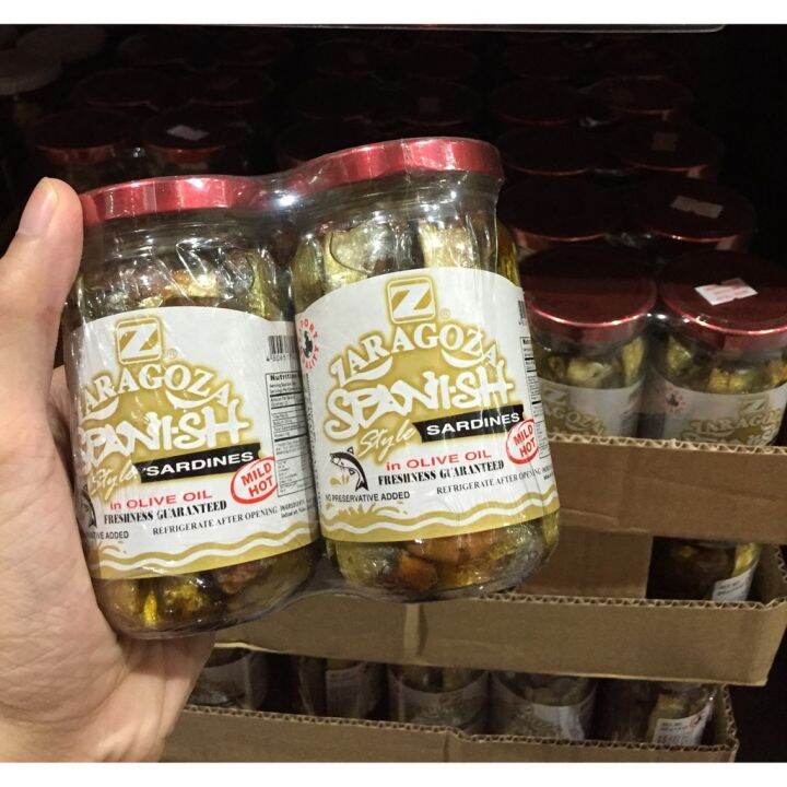 Zaragoza Spanish Sardines Olive Mild 220g 2pcs Lazada PH