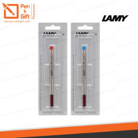 ไส้ปากกา LAMY M63  blister PU ขนาด 0.7 แบบมีแพ็กเกจ - ไส้ปากกาโรลเลอร์บอล ลามี่ หมึกน้ำเงิน, หมึกแดง Rollerball Pen Refi