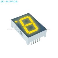 10pcs 10Pins 1106AY 1106BY 1 Inch 1 Digit Bits 7 Segment Yellow LED Digital Display Digitron Common Anode Cathode C-A C-C