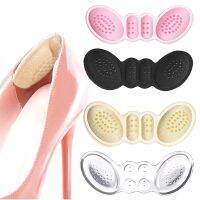 [ร้อน] แผ่นซิลิโคน Insoles สำหรับผู้หญิงรองเท้ากลับสติ๊กเกอร์บรรเทาอาการปวดส้นเท้าเบาะแผ่นรองเท้าส้นสูงซับป้องกันรองเท้าฟองน้ำฟิลเลอร์