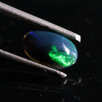 0.6 ct โอปอลฟ้า (Blue Opal) ไข่หลังเบี้ย 1 ชิ้น