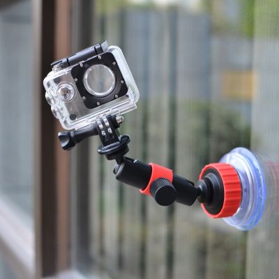 Car Suction Cup Sucker Car Holder Mount For GoPro 10 9 8 7 Action Camera Osmo Xiaomi SOOCOO SJCAM Eken Glass Suction Cup Bracket