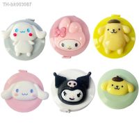 ♛ Kawaii Sanrio Anime Hello Kitty Kuromi Cinnamoroll My Melody Student Measurements Mini Portable Soft Ruler Birthday Present