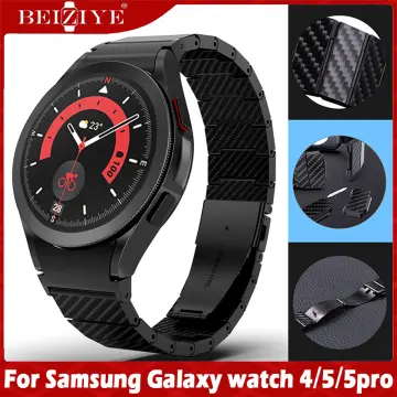  Designer Compatible with Samsung Galaxy Watch 5 Pro 45mm/ Watch  5 40mm 44mm/ 4 Band 40mm 44mm, Galaxy Watch 4 Classic Band 42mm 46mm, 20mm  Luxury Fashion Leather Band for Galaxy
