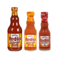 ซอสหมักปีกไก่ แฟร้งคส์ เรดฮอต วิงส์ บัฟฟาโล่ซอส (คีโต) Franks RedHot Buffalo Wings Sauce สินค้านำเข้า