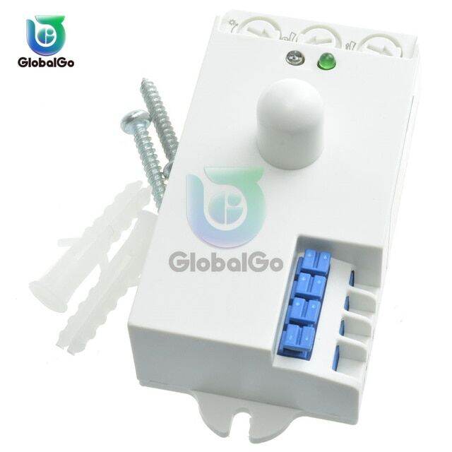 DC 12V-24V Microwave Radar Sensor Body Motion Detector Light Switch 5. &ndash