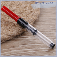 Ditur 1 X ปากกาหมึกซึมสากลตัวแปลงหมึกลูกสูบแบบกดมาตรฐานลูกสูบเติมหมึก