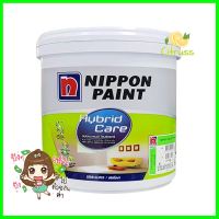 สีน้ำทาภายใน NIPPON PAINT HYBRIDCARE BASE C กึ่งเงา 1 แกลลอน (3.8 ลิตร)WATER-BASED INTERIOR PAINT NIPPON PAINT HYBRIDCARE BASE C SEMI-GLOSS 1GAL **ใครยังไม่ลอง ถือว่าพลาดมาก**