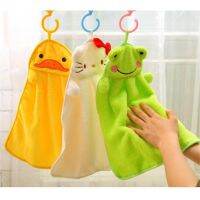 ✤✱ UNIKIDS Colorful sweet candy colored cartoon baby towel super soft coral fleece kid child towel wipe sweat hung towel