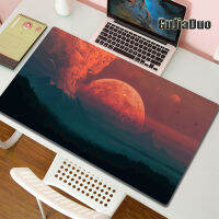 GuJiaDuo Art Landscape Large Size Mouse Pad Gamer XXL Non-slip Desk Mat Gaming Room Accessories PC Cushion Computer Table Pad