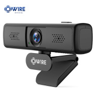 OWIRE HD 1440P 4K Webcam Máy Tính Mini PC Camera Web Với Phích Cắm USB Camera Xoay Thu hình cho máy tính, pc, TV, để bàn - ChânPhát Sóng Trực Tiếp Cuộc Gọi Video Công Việc Hội Nghị thumbnail