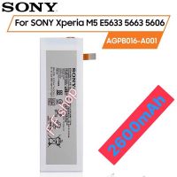 แบตเตอรี่ แท้ Sony Xperia M5 E5603 E5606 E5663 E5653 AGPB016-A001 2600mAh ประกันนาน 3 เดือน