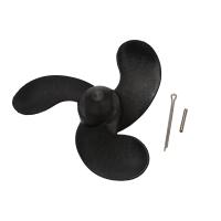 3 Black Leaves Marine Outboard Propeller for Mercury//Tohatsu 3.5/2.5HP 47.05mm(Diameter) x 78.05mm(Pitch)