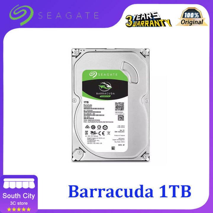 Seagate Barracuda 1tb St1000dm010 35ฮาร์ดดิสก์ Sata ใหม่เอี่ยม ต้นฉบับ Th 7116